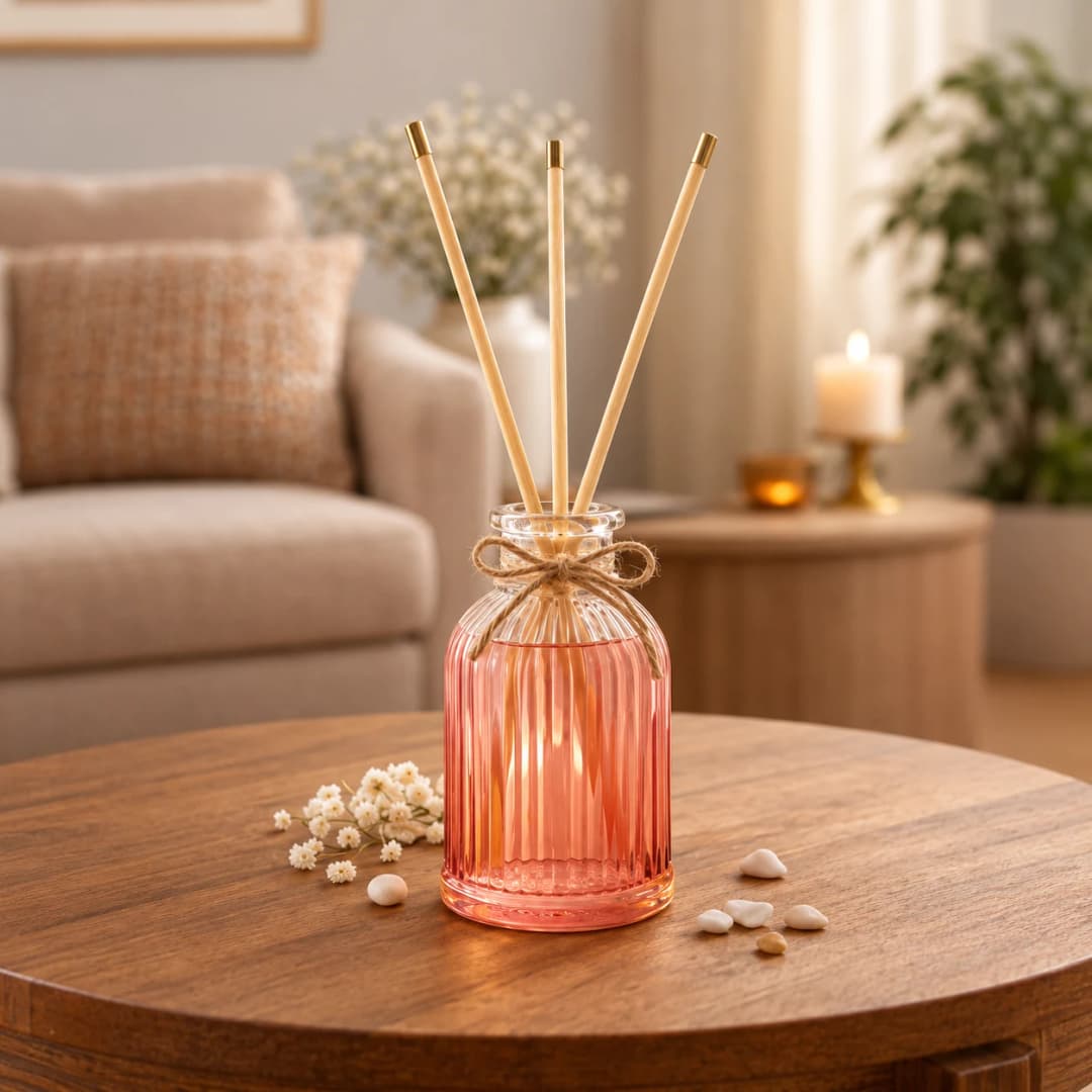 Ribbed Glass Reed Diffuser