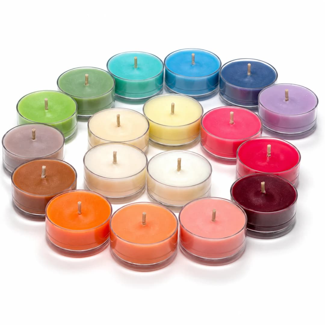 Clear-Cup Tealight Candle