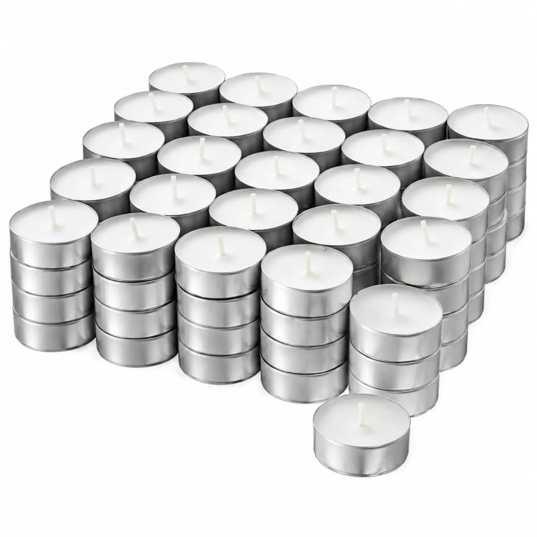 Aluminium-Cup Tealight Candle