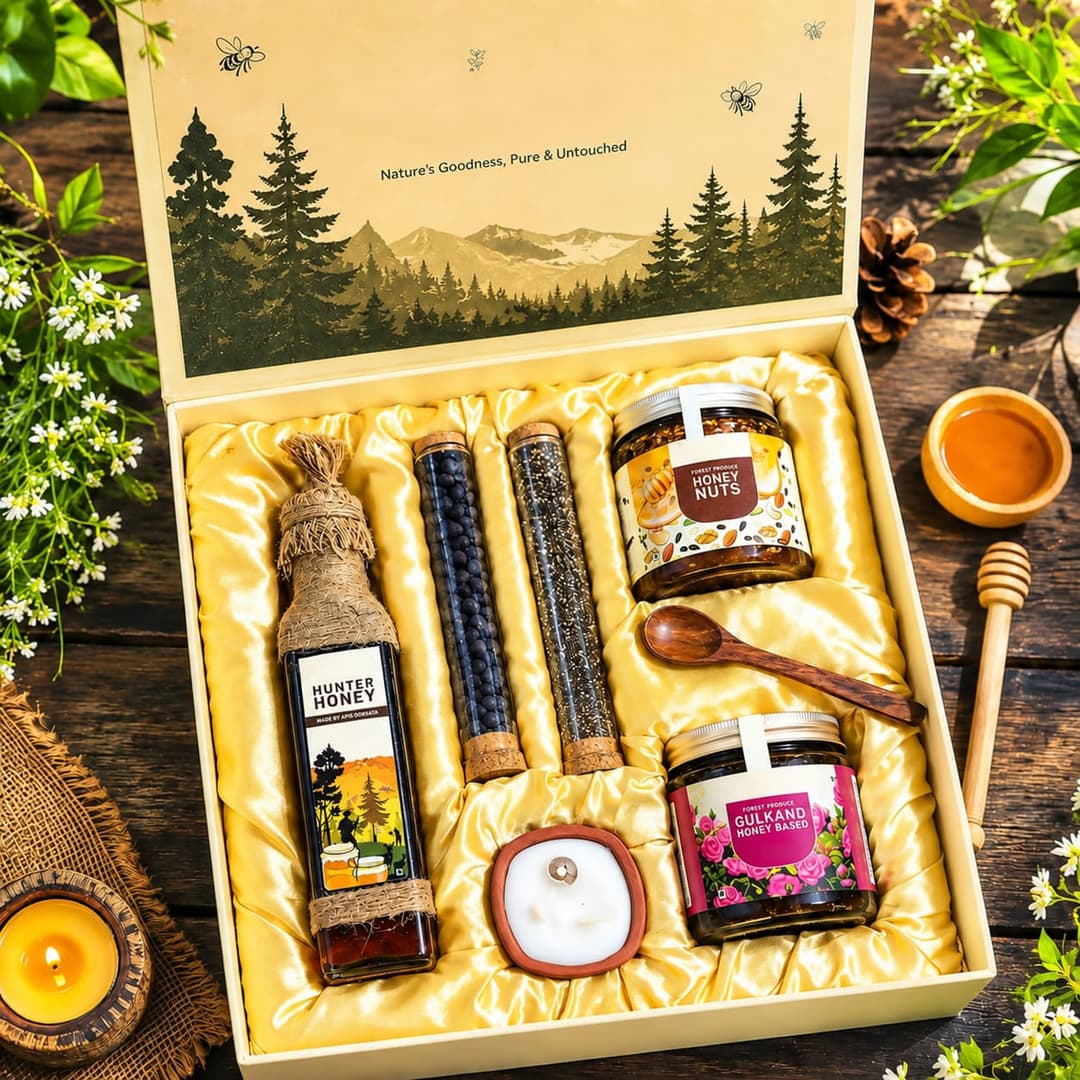 Forest Honey and Seed Gift Hamper